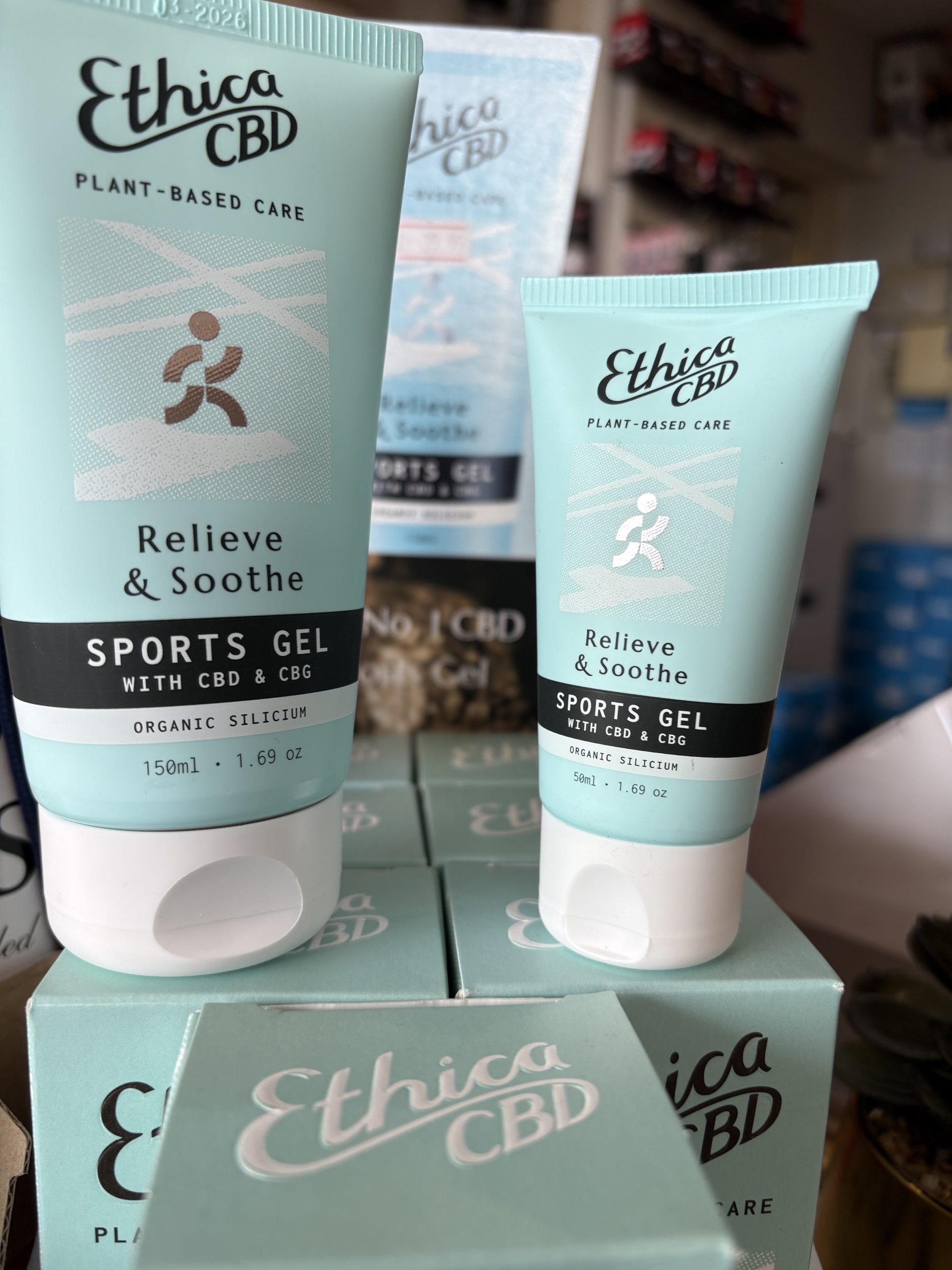 ETHICA CBD PLANT BASED CARE SPORTS GEL